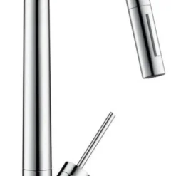 Axor Starck Keukenkraan Met Uittrekbare Kraanuitloop Chroom