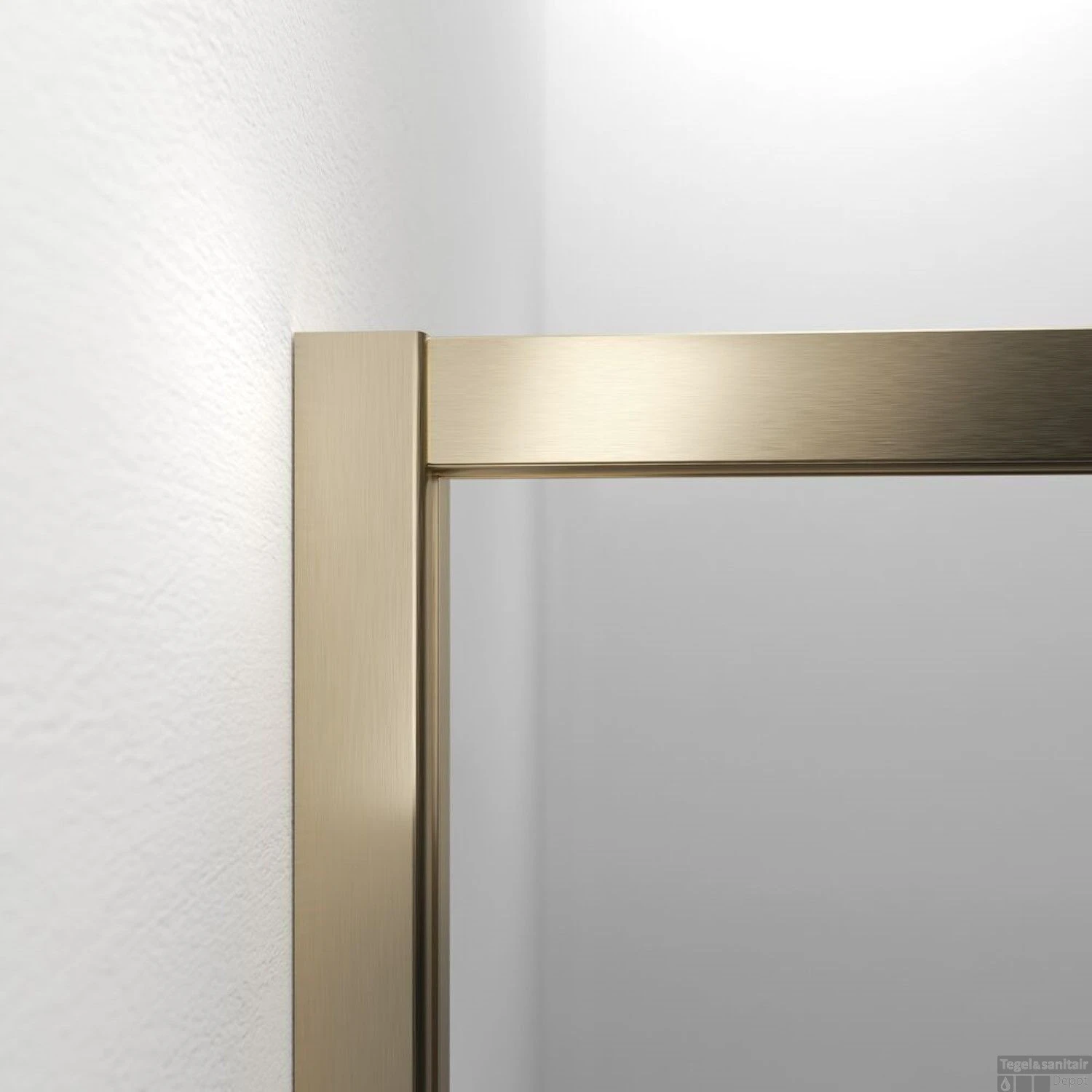 Sealskin Contour Inloopdouche Type A3 88x200 Cm, 6 Mm Helder Veiligheidsglas Met Antikalklaag Geborsteld Goud 4 Sealskin Contour Inloopdouche Type A3 88x200 Cm, 6 Mm Helder Veiligheidsglas Met Antikalklaag Geborsteld Goud - Afbeelding 4