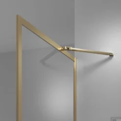 Sealskin Contour Inloopdouche Type A3 88x200 Cm, 6 Mm Helder Veiligheidsglas Met Antikalklaag Geborsteld Goud 6 Sealskin Contour Inloopdouche Type A3 88x200 Cm, 6 Mm Helder Veiligheidsglas Met Antikalklaag Geborsteld Goud -Baden Luxe Verkoop 8720553520559 3