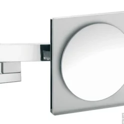 Emco Asis Scheerspiegel Vierkant 22cm.led Verlichting X3 Chroom