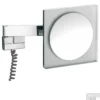 Emco Asis Scheerspiegel Vierkant 22 Cm.led Verlichting X3 Chroom
