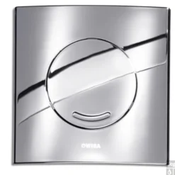 Wisa Argos Bedieningsplaat Met Spoelonderbreking Chroom