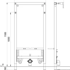 Wisa Excellent Bidet Element -Baden Luxe Verkoop 88943
