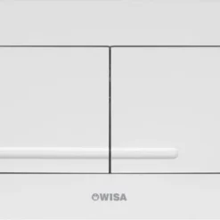 Wisa Xt Kantos Bedieningsplaat Dualflush Steel