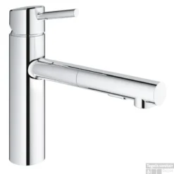 Grohe Concetto Keukenkraan Met Uittrekbare Handdouche Dualspray Chroom