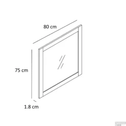 Allibert Spiegel Cambridge Met Kader 80 Cm -Baden Luxe Verkoop allibert spiegel cambridge met kader 80 cm tech