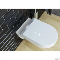 Allibert Toiletzitting Steel Glans Wit -Baden Luxe Verkoop allibert toiletzitting steel glans wit sfeer