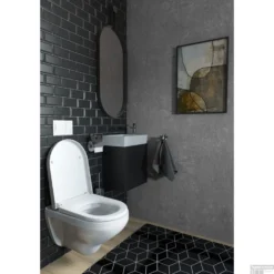 Allibert Toiletzitting Steel Glans Wit -Baden Luxe Verkoop allibert toiletzitting steel glans wit sfeer1