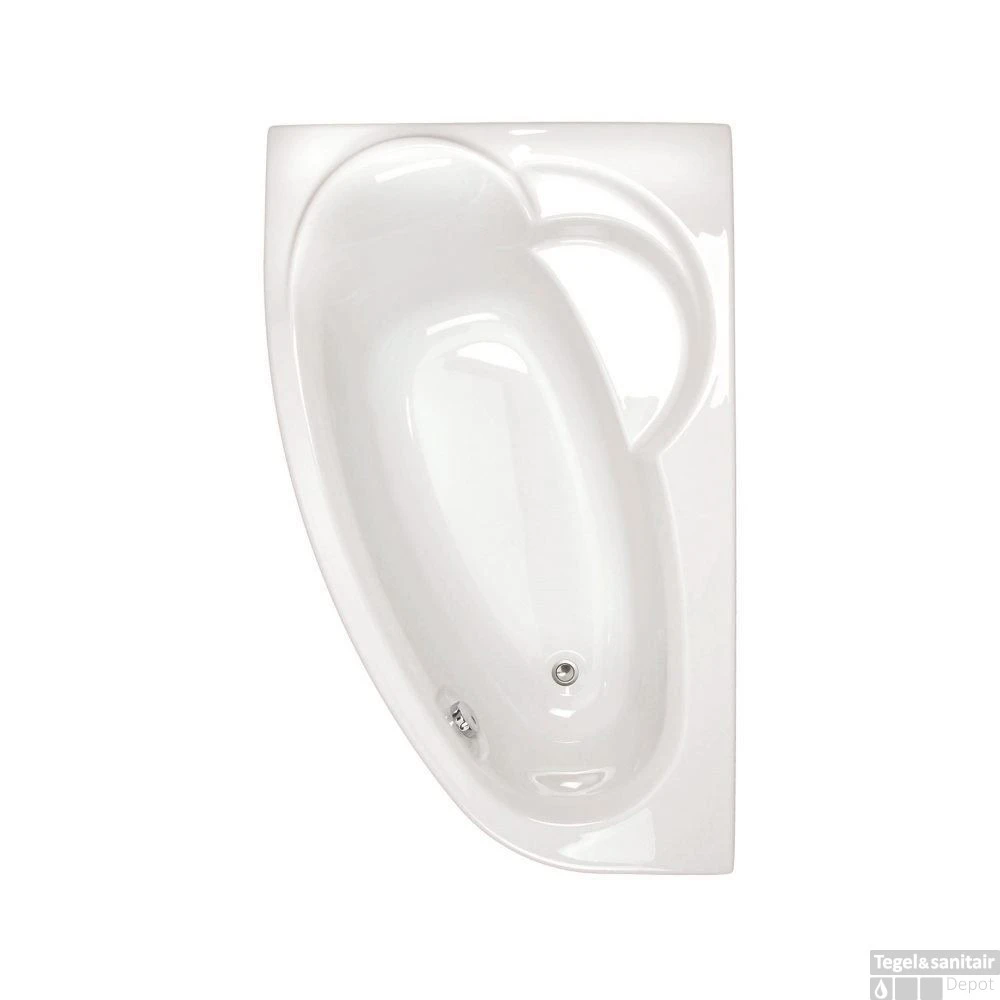 Hoekbad Allibert Ladvia 175x110 Asymmetrisch Rechts 1 Hoekbad Allibert Ladvia 175x110 Asymmetrisch Rechts