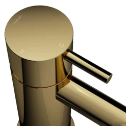 Badthermostaat Hotbath Cobber Opbouw Wegdraaibare Omstel 2-knop Gepolijst Messing -Baden Luxe Verkoop b020nb badthermostaat hotbath cobber opbouw wegdraaibare omstel 2 knop gepolijst messing 1