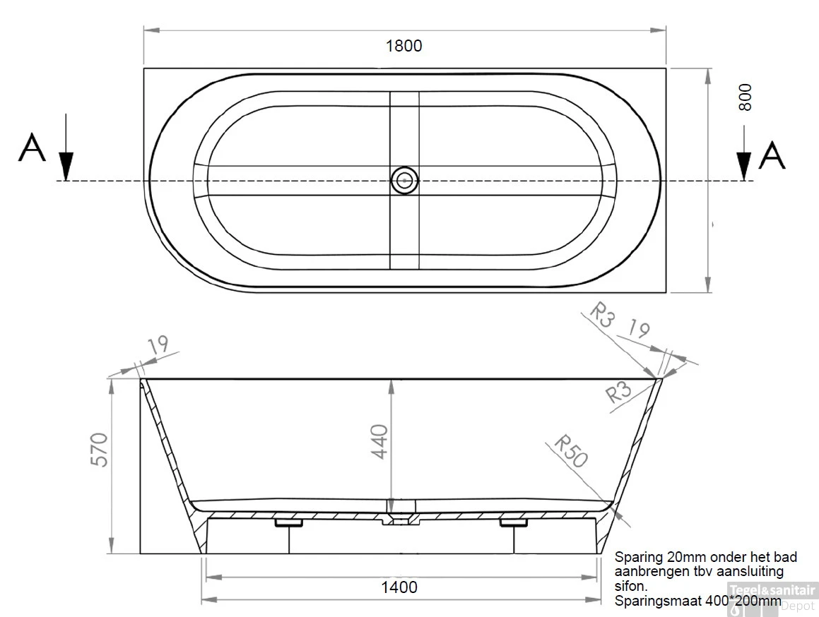 Ligbad Arqua Pinto Hoekbad 180x80 Cm Rechts Mat Wit 3 Ligbad Arqua Pinto Hoekbad 180x80 Cm Rechts Mat Wit - Afbeelding 3