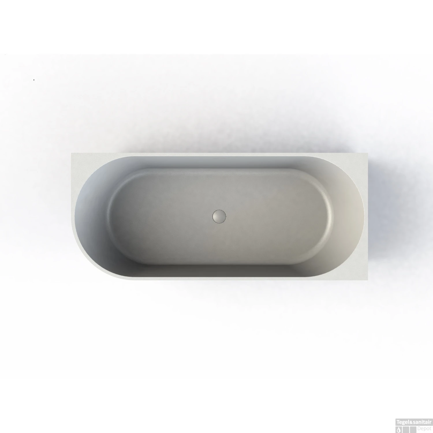 Ligbad Arqua Pinto Muurbad 160*70 Cm Rechts Mat Wit 2 Ligbad Arqua Pinto Muurbad 160*70 Cm Rechts Mat Wit - Afbeelding 2