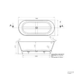 Ligbad Arqua Pinto Muurbad 160*70 Cm Rechts Mat Wit 5 Ligbad Arqua Pinto Muurbad 160*70 Cm Rechts Mat Wit -Baden Luxe Verkoop bad111166 pinto back to wall bad rechts 160x70 mat wit top shop tech 1