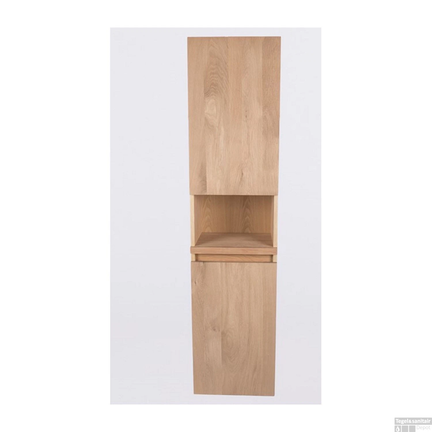 Badkamerkast Casajoy City 40x30x168cm Eiken 1 Badkamerkast Casajoy City 40x30x168cm Eiken