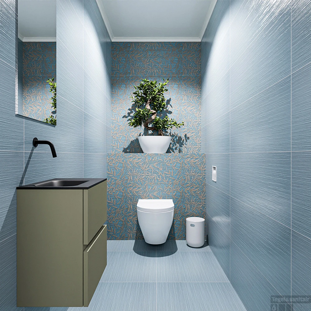 MONDIAZ ADA 40cm Toiletmeubel Army. LEX Wastafel Urban Links Zonder Kraangat 2 MONDIAZ ADA 40cm Toiletmeubel Army. LEX Wastafel Urban Links Zonder Kraangat - Afbeelding 2