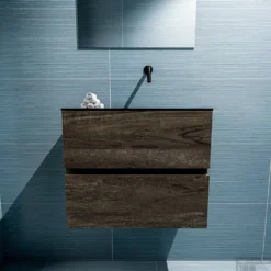 MONDIAZ ADA 60cm Toiletmeubel Dark Brown. LEX Wastafel Urban Rechts Zonder Kraangat 8 MONDIAZ ADA 60cm Toiletmeubel Dark Brown. LEX Wastafel Urban Rechts Zonder Kraangat -Baden Luxe Verkoop badkamermeubel ada dark brown model lex urban front 00012