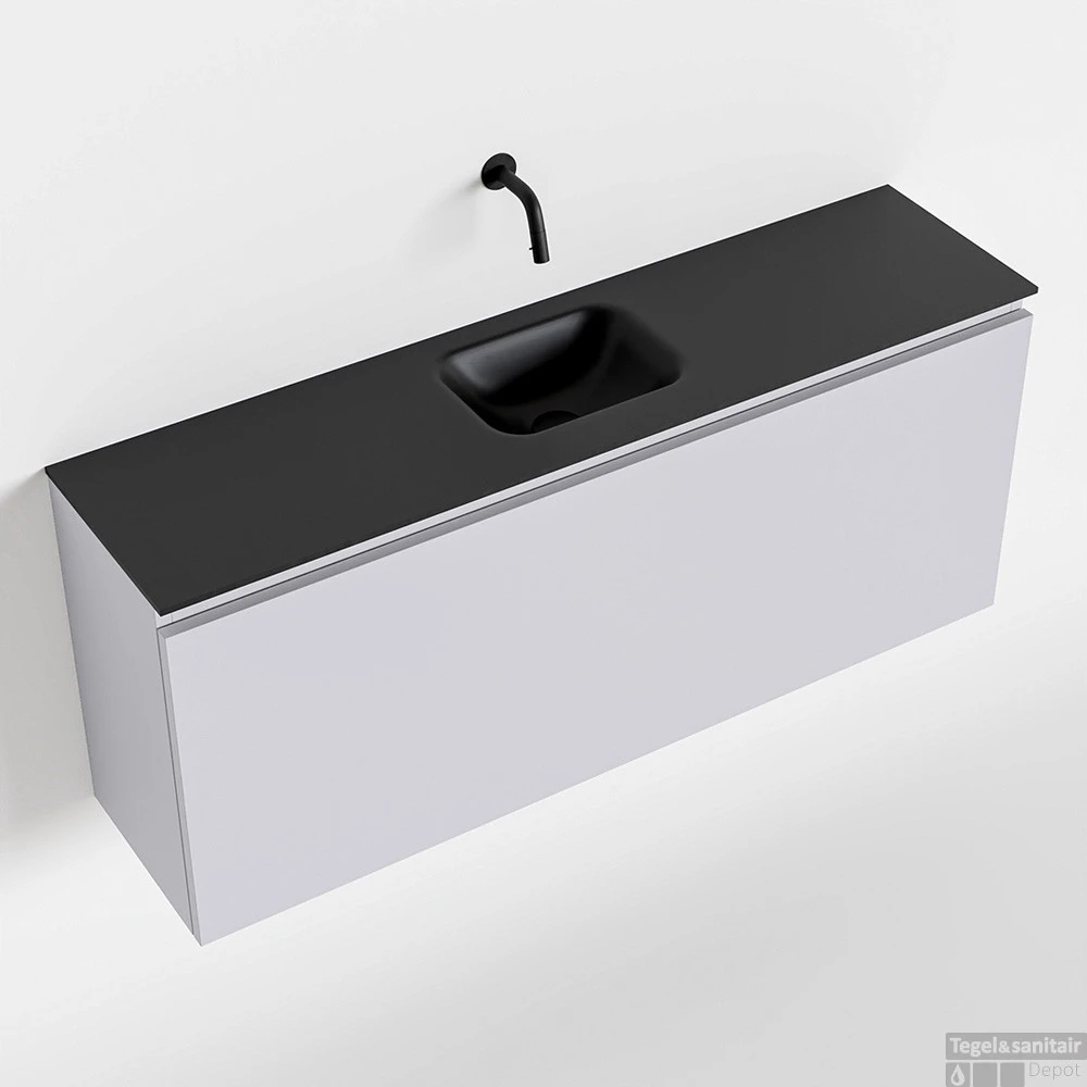 MONDIAZ OLAN 120cm Toiletmeubel Cale. LEX Wastafel Urban Midden Geen Kraangat 1 MONDIAZ OLAN 120cm Toiletmeubel Cale. LEX Wastafel Urban Midden Geen Kraangat