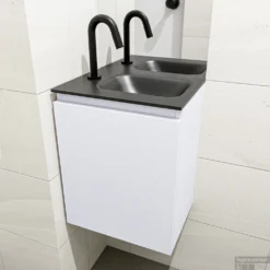 MONDIAZ OLAN 40cm Toiletmeubel Cale. LEX Wastafel Urban Rechts 1 Kraangat 8 MONDIAZ OLAN 40cm Toiletmeubel Cale. LEX Wastafel Urban Rechts 1 Kraangat -Baden Luxe Verkoop badkamermeubel olan cale model lex urban mid 0003