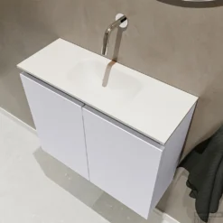 MONDIAZ TURE 60cm Toiletmeubel Cale. EDEN Wastafel Talc Midden Geen Kraangat 7 MONDIAZ TURE 60cm Toiletmeubel Cale. EDEN Wastafel Talc Midden Geen Kraangat -Baden Luxe Verkoop badkamermeubel ture cale model eden talc sidetop 0008