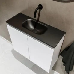 MONDIAZ TURE 60cm Toiletmeubel Talc. EDEN Wastafel Urban Midden Geen Kraangat 7 MONDIAZ TURE 60cm Toiletmeubel Talc. EDEN Wastafel Urban Midden Geen Kraangat -Baden Luxe Verkoop badkamermeubel ture talc model eden urban sidetop 0008