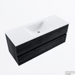 MONDIAZ VICA 120cm Badmeubel Onderkast Antracite 2 Lades. Wastafel CLOUD Midden 1 Kraangat, Kleur Talc. 10 MONDIAZ VICA 120cm Badmeubel Onderkast Antracite 2 Lades. Wastafel CLOUD Midden 1 Kraangat, Kleur Talc. -Baden Luxe Verkoop badkamermeubel vica antracite cloud talc google2 0022