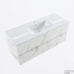 MONDIAZ VICA 120cm Badmeubel Onderkast Carrara 2 Lades. Wastafel DENIA Midden 1 Kraangat, Kleur Glanzend Wit. 10 MONDIAZ VICA 120cm Badmeubel Onderkast Carrara 2 Lades. Wastafel DENIA Midden 1 Kraangat, Kleur Glanzend Wit. -Baden Luxe Verkoop badkamermeubel vica carrara denia talc google2 0005