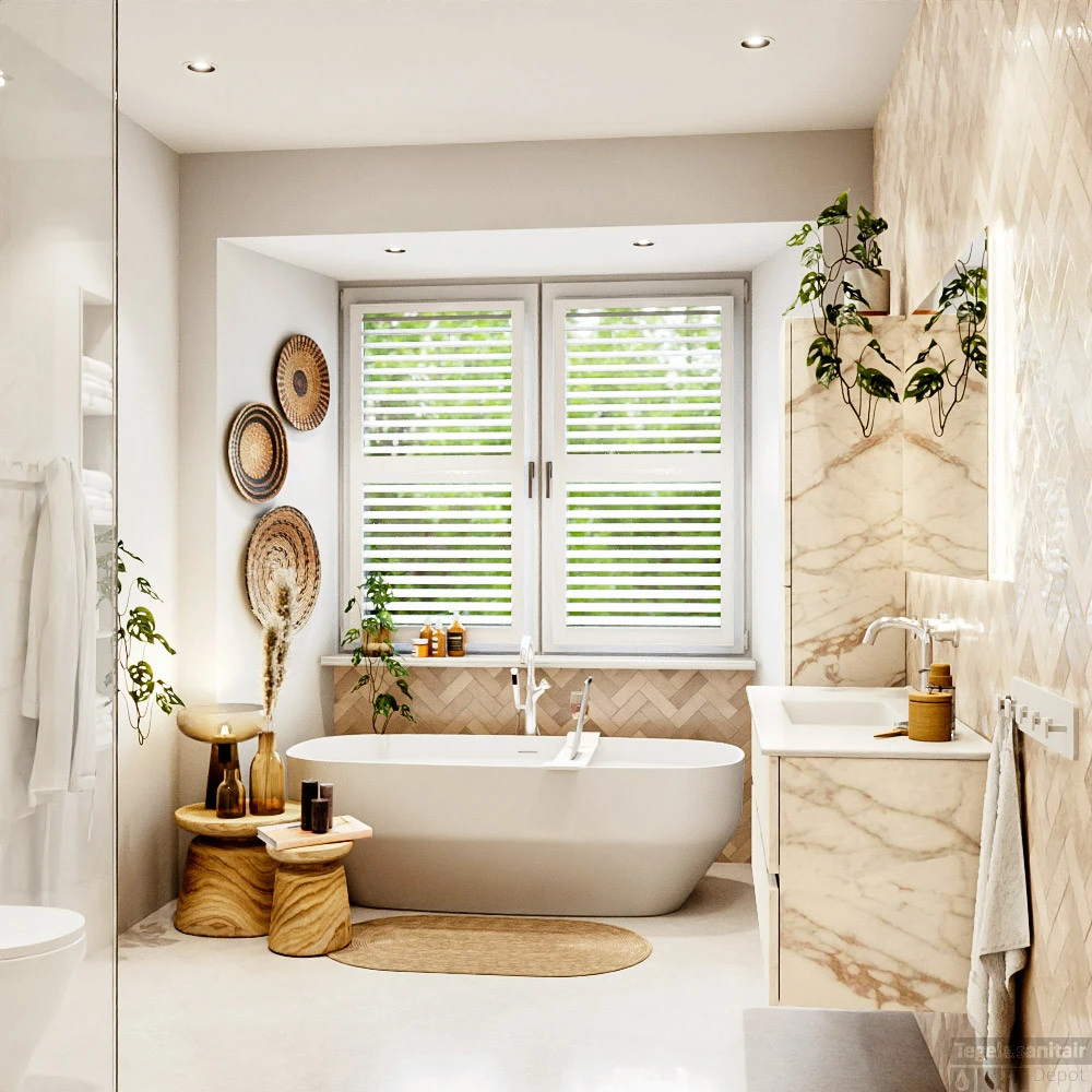 MONDIAZ VICA 120cm Badmeubel Onderkast Carrara 2 Lades. Wastafel DENIA Midden 1 Kraangat, Kleur Glanzend Wit. 6 MONDIAZ VICA 120cm Badmeubel Onderkast Carrara 2 Lades. Wastafel DENIA Midden 1 Kraangat, Kleur Glanzend Wit. - Afbeelding 6