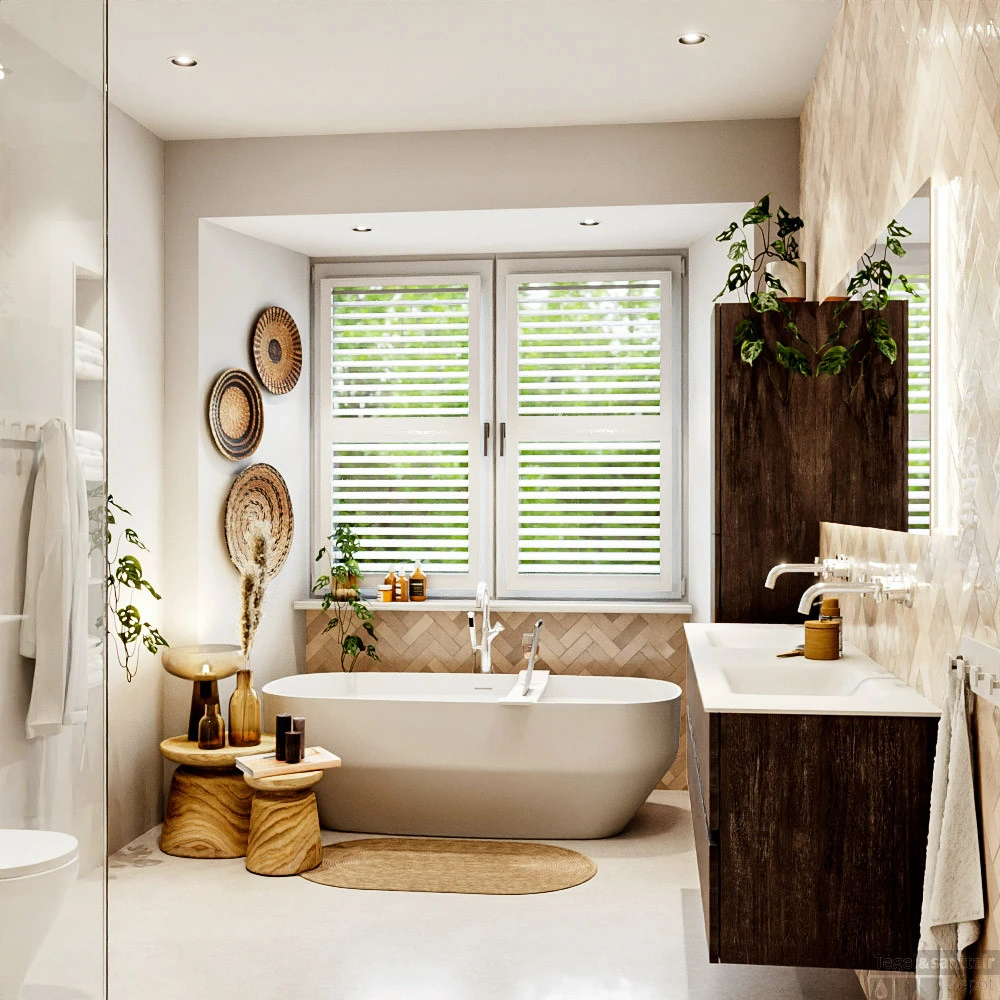 MONDIAZ VICA 170cm Badmeubel Onderkast Dark Brown 4 Lades. Wastafel CLOUD Dubbel Zonder Kraangat, Kleur Talc. 6 MONDIAZ VICA 170cm Badmeubel Onderkast Dark Brown 4 Lades. Wastafel CLOUD Dubbel Zonder Kraangat, Kleur Talc. - Afbeelding 6