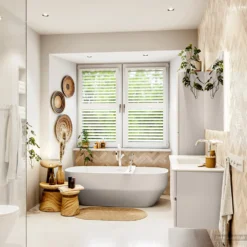 MONDIAZ VICA 120cm Badmeubel Onderkast Linen 2 Lades. Wastafel Denia Midden 1 Kraangat, Kleur Glanzend Wit Met Spiegel LED. 13 MONDIAZ VICA 120cm Badmeubel Onderkast Linen 2 Lades. Wastafel Denia Midden 1 Kraangat, Kleur Glanzend Wit Met Spiegel LED. -Baden Luxe Verkoop badkamermeubel vica linen denia talc set3 0005