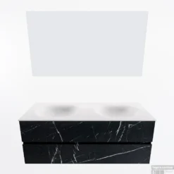 MONDIAZ VICA 130cm Badmeubel Onderkast Marquina 2 Lades. Wastafel Moon Dubbel 2 Kraangaten, Kleur Talc Met Spiegel LED. 11 MONDIAZ VICA 130cm Badmeubel Onderkast Marquina 2 Lades. Wastafel Moon Dubbel 2 Kraangaten, Kleur Talc Met Spiegel LED. -Baden Luxe Verkoop badkamermeubel vica marquina moon talc google11 0033