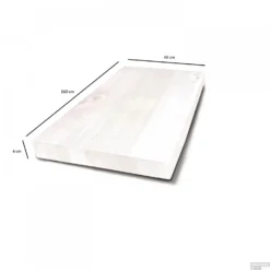 Badkamermeubelset BWS Eiken Massief Hout Bovenblad Recht 160 Cm Wit -Baden Luxe Verkoop badkamermeubelset bws eiken massief hout bovenblad recht 160 cm wit tech