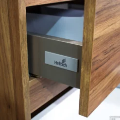 Badkamermeubelset Boss & Wessing Sally 100 Cm Twee Soft-Close Lades Eiken -Baden Luxe Verkoop badkamermeubelset creavit sally 100 cm twee soft close lades eiken detail1