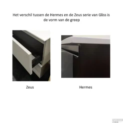 Badkamermeubelset Gliss Zeus 160 Cm Rustiek Eiken -Baden Luxe Verkoop badkamermeubelset gliss detail 167