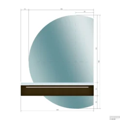 Badkamermeubelset Gliss Design Calypso 140 Cm Rustiek Eiken -Baden Luxe Verkoop badkamermeubelset gliss design calypso 140 cm rustiek eiken tech 1