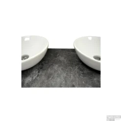 Badkamermeubelset Sanicare Q12 2 Laden Antraciet (spiegel Optioneel) -Baden Luxe Verkoop badkamermeubelset sanicare q12 2 laden truffel detail1 1 1 1