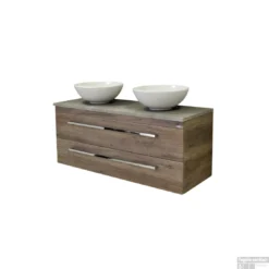 Badkamermeubelset Sanicare Q12 2 Laden Antraciet (spiegel Optioneel) -Baden Luxe Verkoop badkamermeubelset sanicare q12 2 laden truffel detail3 1 1 1