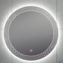 Badkamerspiegel Boss & Wessing Madri Rond LED Verlichting Condensvrij 80 Cm -Baden Luxe Verkoop badkamerspiegel boss wessing madri rond led verlichting condensvrij 80 cm shop