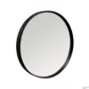 Badkamerspiegel Cipi Ordina 60 Cm Rond Mat Zwart