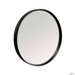 Baden Luxe Verkoop 30 Badkamerspiegel Cipi Ordina 60 Cm Rond Mat Zwart