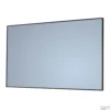 Badkamerspiegel Sanicare Q-Mirrors 120x70x2cm Zwart