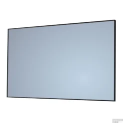 Badkamerspiegel Sanicare Q-Mirrors 80x70x2cm Zwart