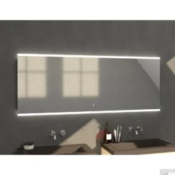 Badkamerspiegel Met LED Verlichting Sanitop Twinlight 180x70x3 Cm