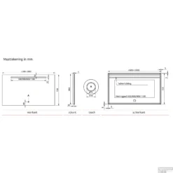 Badkamerspiegel Xenz Bardolino 140x70 Cm Met Ledverlichting En Spiegelverwarming -Baden Luxe Verkoop badkamerspiegel xenz bardolino met ledverlichting tech 6