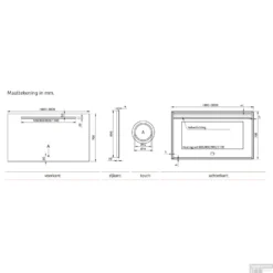 Badkamerspiegel Xenz Lazise 80x70cm Met LED Verlichting En Spiegelverwarming 9 Badkamerspiegel Xenz Lazise 80x70cm Met LED Verlichting En Spiegelverwarming -Baden Luxe Verkoop badkamerspiegel xenz lazise met led verlichting en spiegelverwarming tech 2