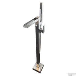 Badkraan Vrijstaand Ducta Best Design 92 Cm Watervaluitloop Hoogglans Chroom