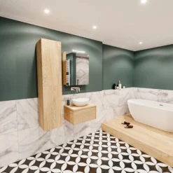 Badkamermeubel BWS Madrid Washed Oak 60 Cm Met Topblad En Keramische Waskom (0 Kraangaten) 8 Badkamermeubel BWS Madrid Washed Oak 60 Cm Met Topblad En Keramische Waskom (0 Kraangaten) -Baden Luxe Verkoop badmeubel bws washed oak waskom 60 1ld 0krg detail2