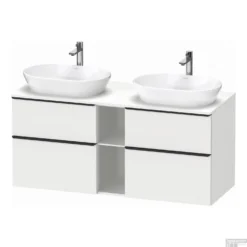 Badmeubel Duravit D-Neo Wand 140x55x64.4 Cm Mat Wit