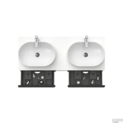 Badmeubel Duravit D-Neo Wand 140x55x64.4 Cm Mat Wit -Baden Luxe Verkoop badmeubel duravit d neo wand 1400x550x644 mm mat wit 3