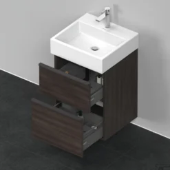 Badmeubel Duravit D-Neo Wand 48.4x44.2x62.5 Cm Mat Kastanje (Donker) -Baden Luxe Verkoop badmeubel duravit d neo wand 484x442x625 mm mat kastanje donker 5