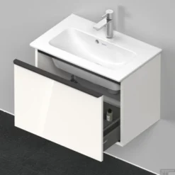 Badmeubel Duravit D-Neo Wand 61x37.2x44 Cm Hoogglans Wit -Baden Luxe Verkoop badmeubel duravit d neo wand 610x372x440 mm hoogglans wit 5